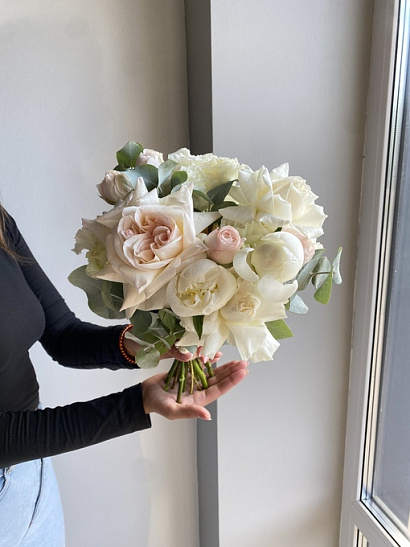 Букет невесты «Пионовидная роскошь»
