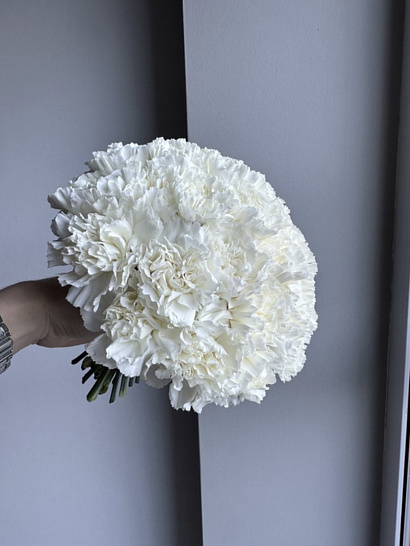 Букет невесты «Белые диантусы»