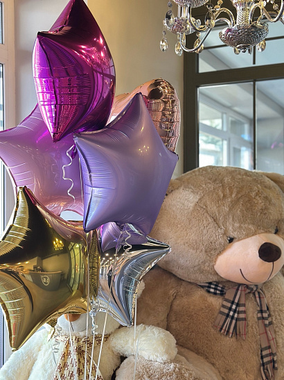 Фольгированные звёзды