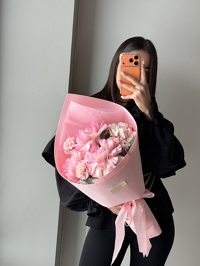 Розовый кулёк нежности