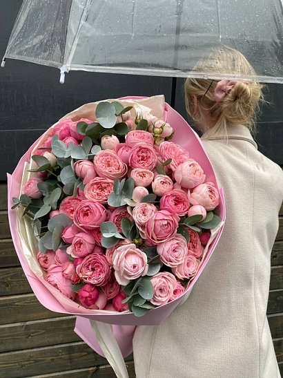 Самый вкусный десерт (кустовые розы)