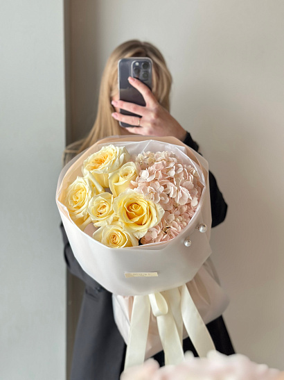 Авторский букет "Peony Blush"