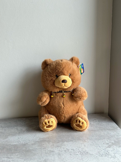 Бежевый медведь 32 см