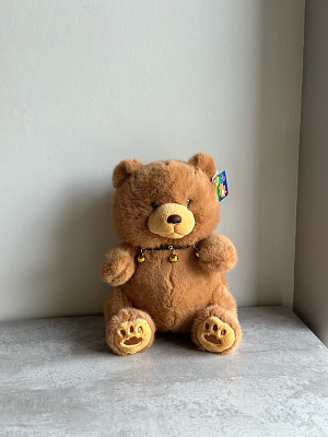 Бежевый медведь 32 см