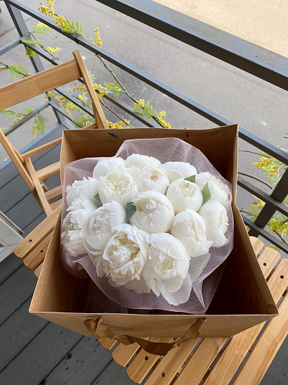 Букет невесты «Пломбир»