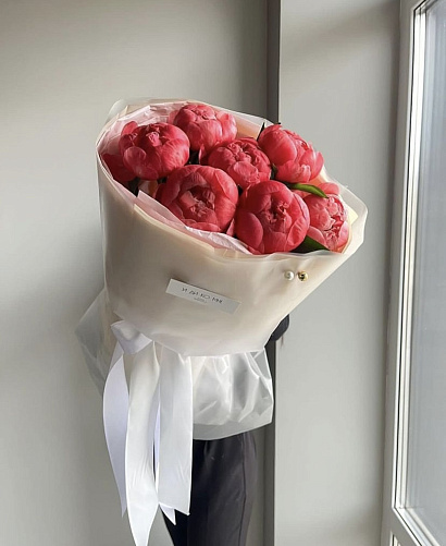 Коралловые пионы | Эксклюзив